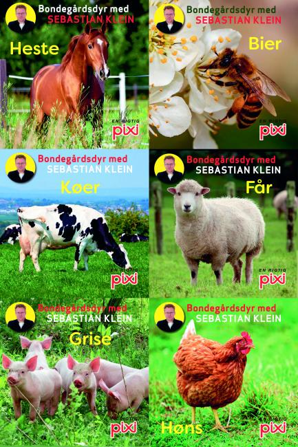 Pixi®-serie 133: Bondegårdens dyr med Sebastian Klein (kolli 48)