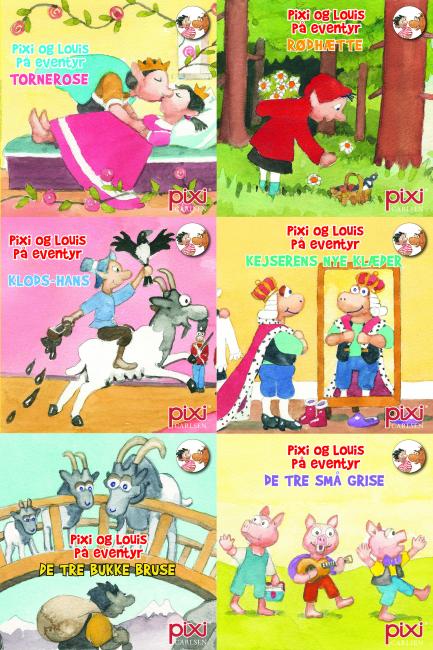 Pixi®-serie 135: Pixi og Louis på eventyr (kolli 48)