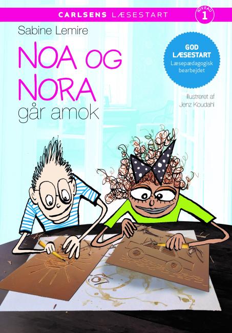 Carlsens læsestart - Noa og Nora går amok