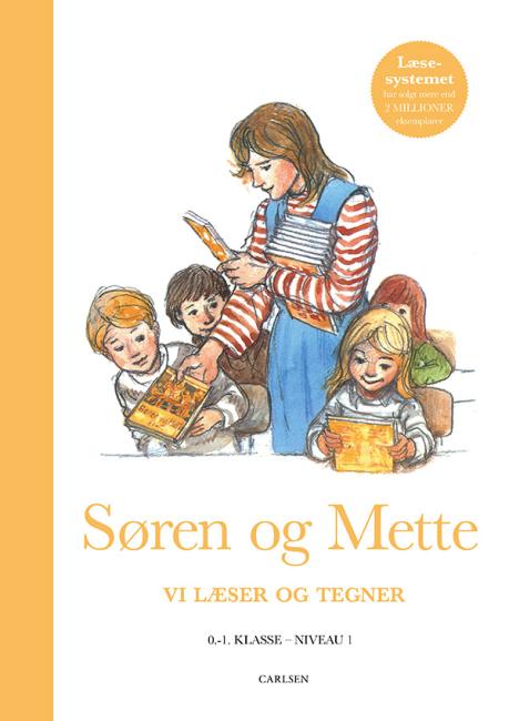 Søren og Mette: Vi læser og tegner (Opgavebog 1, 0.-1. klasse)