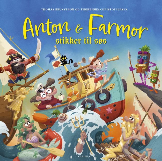Anton og farmor stikker til søs