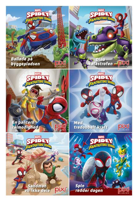 Pixi®-serie 154: Spidey og hans fantastiske venner (kolli 48)
