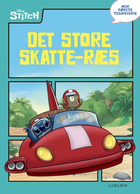 Min første tegneserie: Stitch - Det store skatteræs