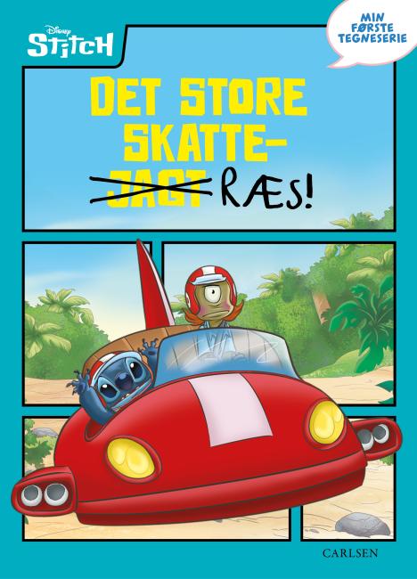 Min første tegneserie: Stitch - Det store skatteræs